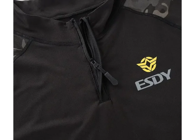 Комплект термобілизни тактичний Esdy А173 CP Black Фото 3